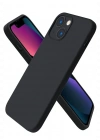 Newface iPhone 13 Mini Kılıf First Silikon - Siyah