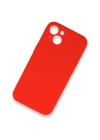 Newface iPhone 13 Mini Kılıf Lansman Legant Silikon - Kırmızı