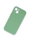 Newface iPhone 13 Mini Kılıf Lansman Legant Silikon - Yeşil