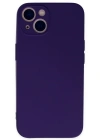 Newface iPhone 13 Mini Kılıf Nano içi Kadife Silikon - Mor