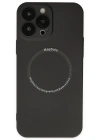Newface iPhone 13 Pro Kılıf Jack Magneticsafe Lens Silikon - Siyah