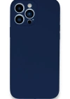 Newface iPhone 13 Pro Kılıf Lansman Legant Silikon - Lacivert