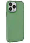 Newface iPhone 13 Pro Kılıf Modos Metal Kapak - Koyu Yeşil
