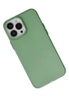 Newface iPhone 13 Pro Kılıf Modos Metal Kapak - Koyu Yeşil