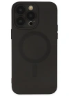 Newface iPhone 13 Pro Kılıf Moshi Lens Magneticsafe Silikon - Siyah
