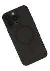 Newface iPhone 13 Pro Kılıf Moshi Lens Magneticsafe Silikon - Siyah