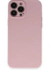 Newface iPhone 13 Pro Kılıf Nano içi Kadife Silikon - Pembe