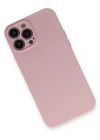 Newface iPhone 13 Pro Kılıf Nano içi Kadife Silikon - Pembe