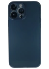 Newface iPhone 13 Pro Kılıf PP Ultra İnce Kapak - Mavi