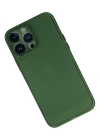 Newface iPhone 13 Pro Kılıf PP Ultra İnce Kapak - Yeşil