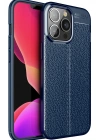 Newface iPhone 13 Pro Max Kılıf Auto Focus Kapak - Lacivert