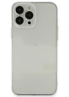 Newface iPhone 13 Pro Max Kılıf Fly Lens Silikon - Şeffaf