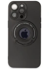 Newface iPhone 13 Pro Max Kılıf Lukka Magneticsafe Kapak - Siyah