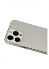 Newface iPhone 13 Pro Max Rainbow Kamera Lens Koruma Cam - Beyaz