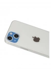 Newface iPhone 13 Rainbow Kamera Lens Koruma Cam - Mavi