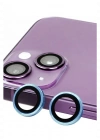 Newface iPhone 13 Raze Metal Kamera Lens - Mavi