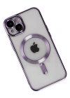 Newface iPhone 14 Kılıf Kross Magneticsafe Kapak - Mor