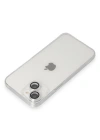 Newface iPhone 14 Kılıf Luko Lens Silikon - Gümüş