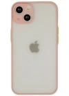 Newface iPhone 14 Kılıf Montreal Silikon Kapak - Pembe