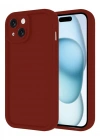 Newface iPhone 14 Kılıf Viera Silikon - Bordo