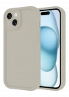 Newface iPhone 14 Kılıf Viera Silikon - Krem