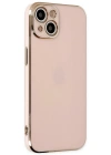Newface iPhone 14 Kılıf Volet Silikon - Pembe