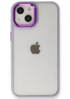 Newface iPhone 14 Plus Kılıf Dora Kapak - Lila