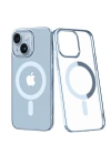 Newface iPhone 14 Plus Kılıf Element Magneticsafe Sert Kapak - Sierra Blue