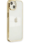 Newface iPhone 14 Plus Kılıf Element Silikon - Gold