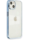 Newface iPhone 14 Plus Kılıf Element Silikon - Sky Blue