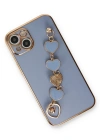 Newface iPhone 14 Plus Kılıf Esila Silikon - Gri
