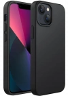 Newface iPhone 14 Plus Kılıf First Silikon - Siyah