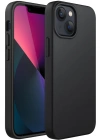 Newface iPhone 14 Plus Kılıf First Silikon - Siyah