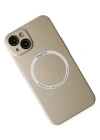 Newface iPhone 14 Plus Kılıf Jack Magneticsafe Lens Silikon - Gold
