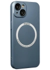 Newface iPhone 14 Plus Kılıf Jack Magneticsafe Lens Silikon - Sierra Blue