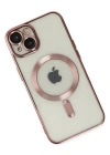 Newface iPhone 14 Plus Kılıf Kross Magneticsafe Kapak - Rose