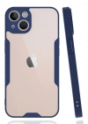 Newface iPhone 14 Plus Kılıf Platin Silikon - Lacivert