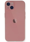 Newface iPhone 14 Plus Kılıf PP Ultra İnce Kapak - Pembe