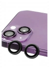 Newface iPhone 14 Plus Raze Metal Kamera Lens - Siyah