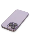 Newface iPhone 14 Pro Kılıf Armada Lensli Kapak - Lila