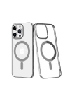 Newface iPhone 14 Pro Kılıf Element Magneticsafe Sert Kapak - Gümüş