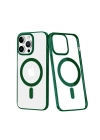 Newface iPhone 14 Pro Kılıf Element Magneticsafe Sert Kapak - Köknar Yeşili
