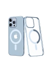 Newface iPhone 14 Pro Kılıf Element Magneticsafe Sert Kapak - Sierra Blue