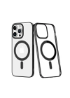 Newface iPhone 14 Pro Kılıf Element Magneticsafe Sert Kapak - Siyah