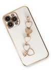 Newface iPhone 14 Pro Kılıf Esila Silikon - Beyaz