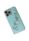 Newface iPhone 14 Pro Kılıf Esila Silikon - Su Yeşili