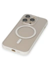 Newface iPhone 14 Pro Kılıf Grand Magneticsafe Kapak - Beyaz