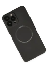 Newface iPhone 14 Pro Kılıf Jack Magneticsafe Lens Silikon - Siyah