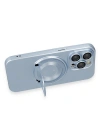 Newface iPhone 14 Pro Kılıf Lukka Magneticsafe Kapak - Sierra Blue