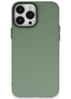 Newface iPhone 14 Pro Kılıf Modos Metal Kapak - Koyu Yeşil